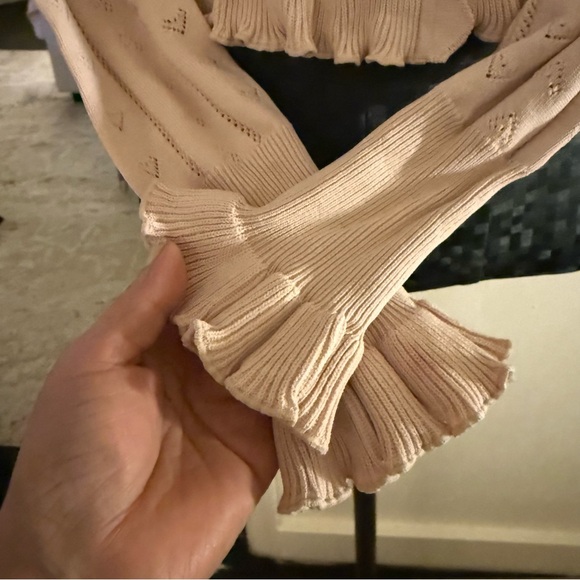 For Love & Lemons Eloise Knit Cardigan - Picture 4 of 8